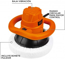 Pulidora Orbital 10 BLACK+DECKER7